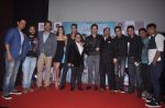 Ganesh Hegde, Manmeet Gulzar, Harmeet Gulzar, Zayed Khan, Rannvijay Singh, Hrithik Roshan at Sharafat Gayi Tel Lene in Cinemax, Mumbai on 14th Nov 2014